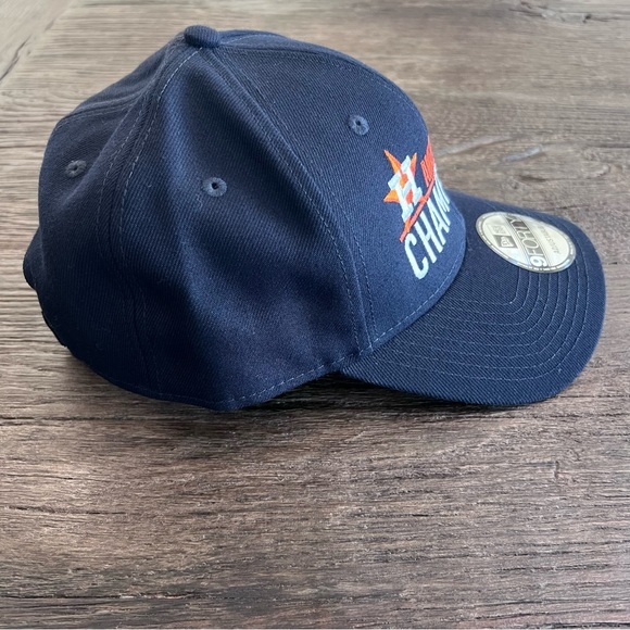 New Era Navy Blue Houston Astros MLB 2021 CAP HAT American League Champions - Picture 4 of 8